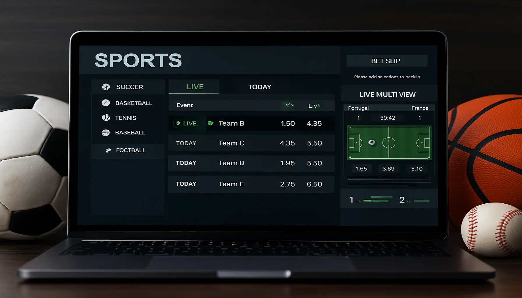 Apostas esportivas no cassino online 667BET
